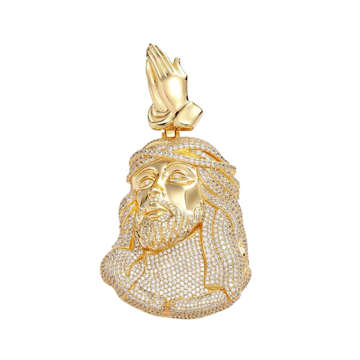 JESUS PENDANT - ICED OUT