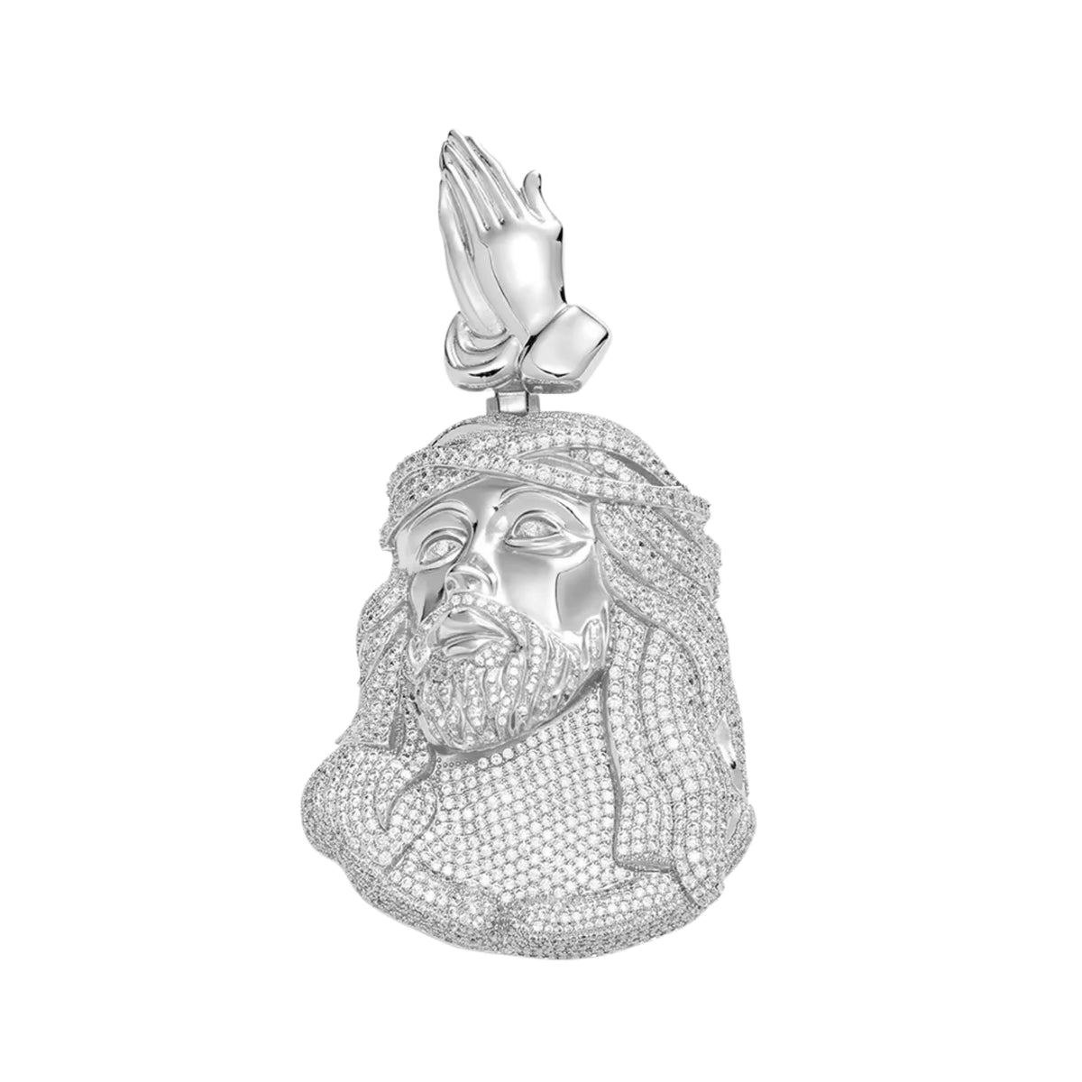 JESUS PENDANT - ICED OUT