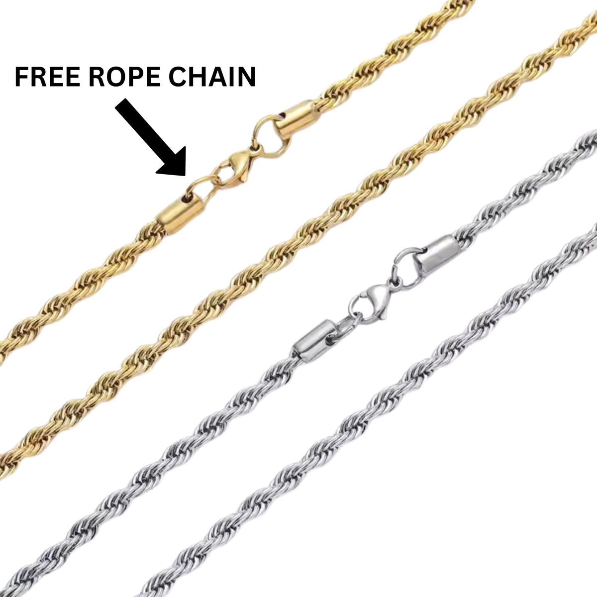 VINE CROSS PENDANT - ICED OUT