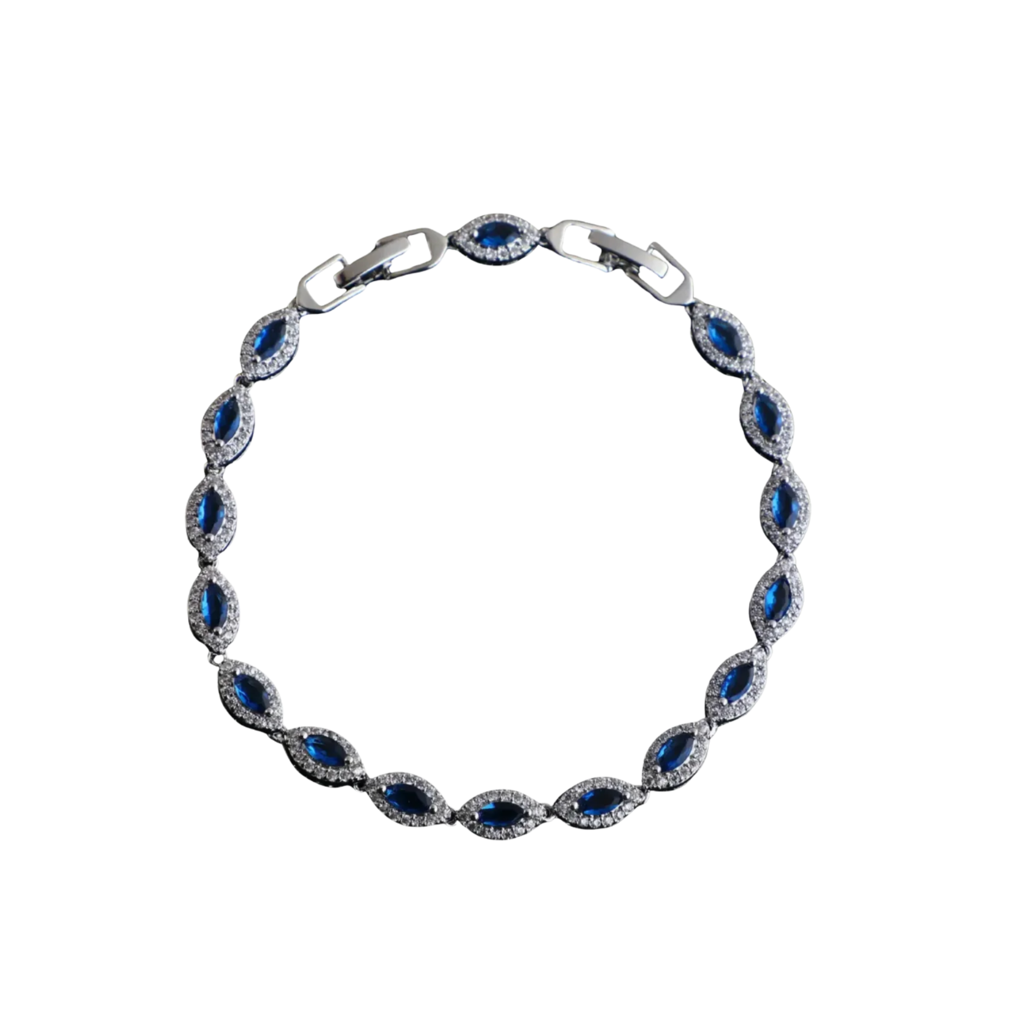 ANGLES EYES BRACELET - ICED OUT