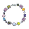 MULTI GEMSTONE BRACELET - ICED OUT