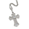 BIG CROSS PENDANT - ICED OUT