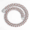 20MM CUBAN TWO TONE - ICED OUT